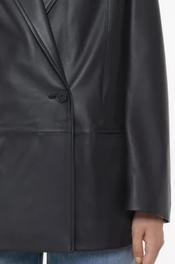 Blazer En Cuir