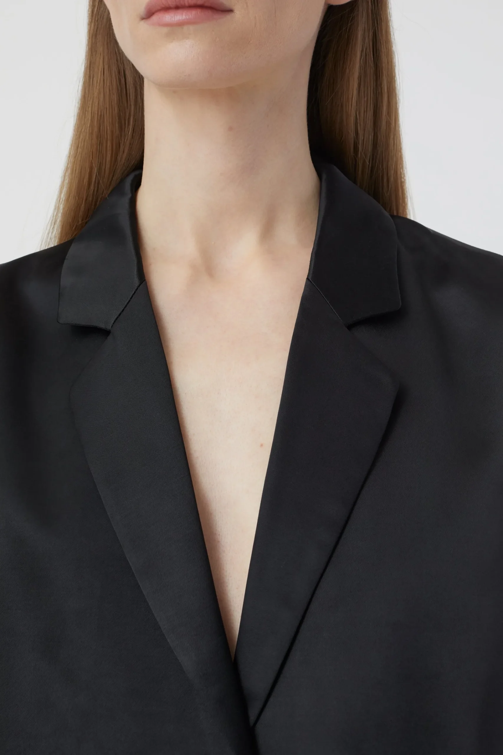Blazer En Satin Italien