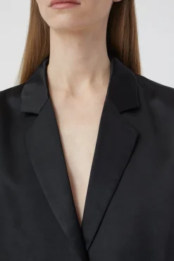 Blazer En Satin Italien