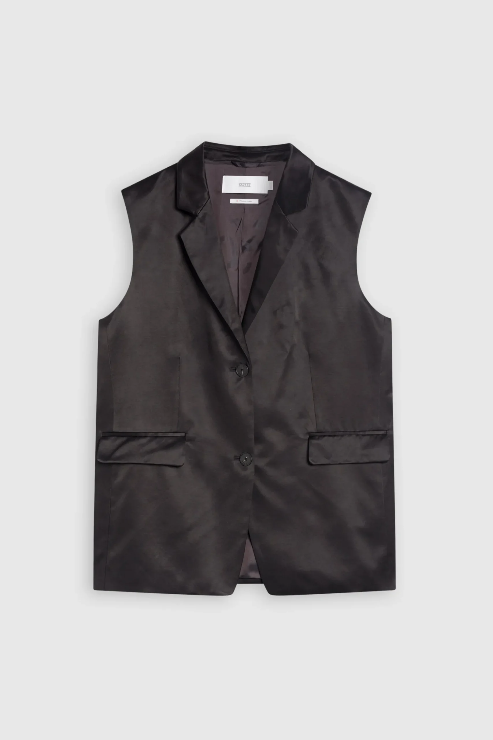 Blazer En Satin Italien