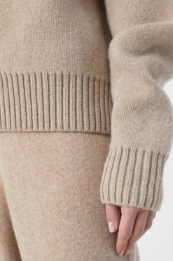 Cardigan A Col Roule
