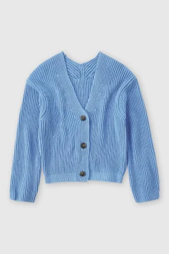 Cardigan En Coton Bio