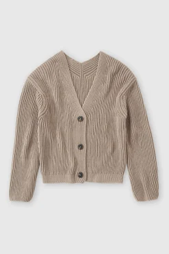 Cardigan En Coton Bio