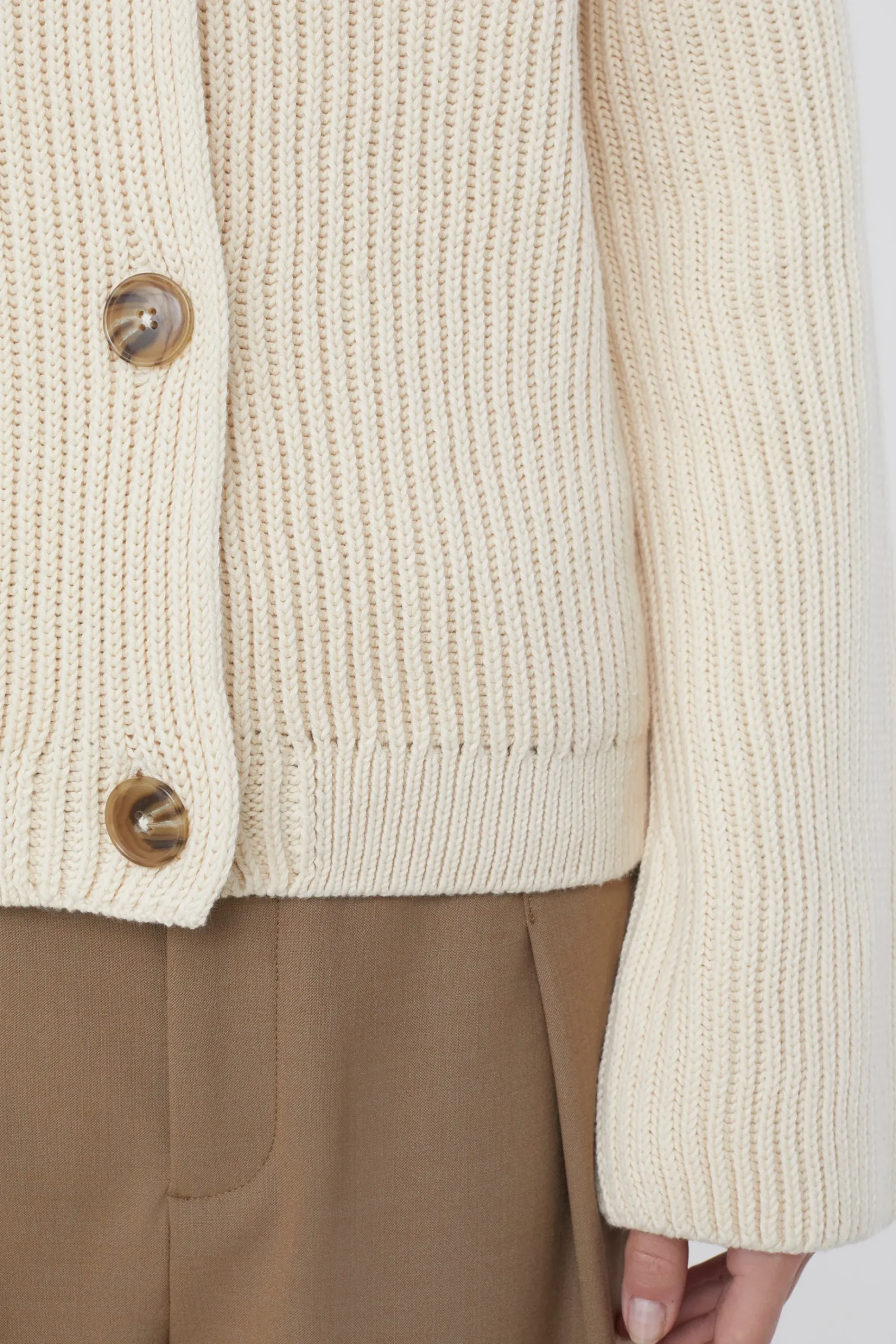 Cardigan En Coton Bio