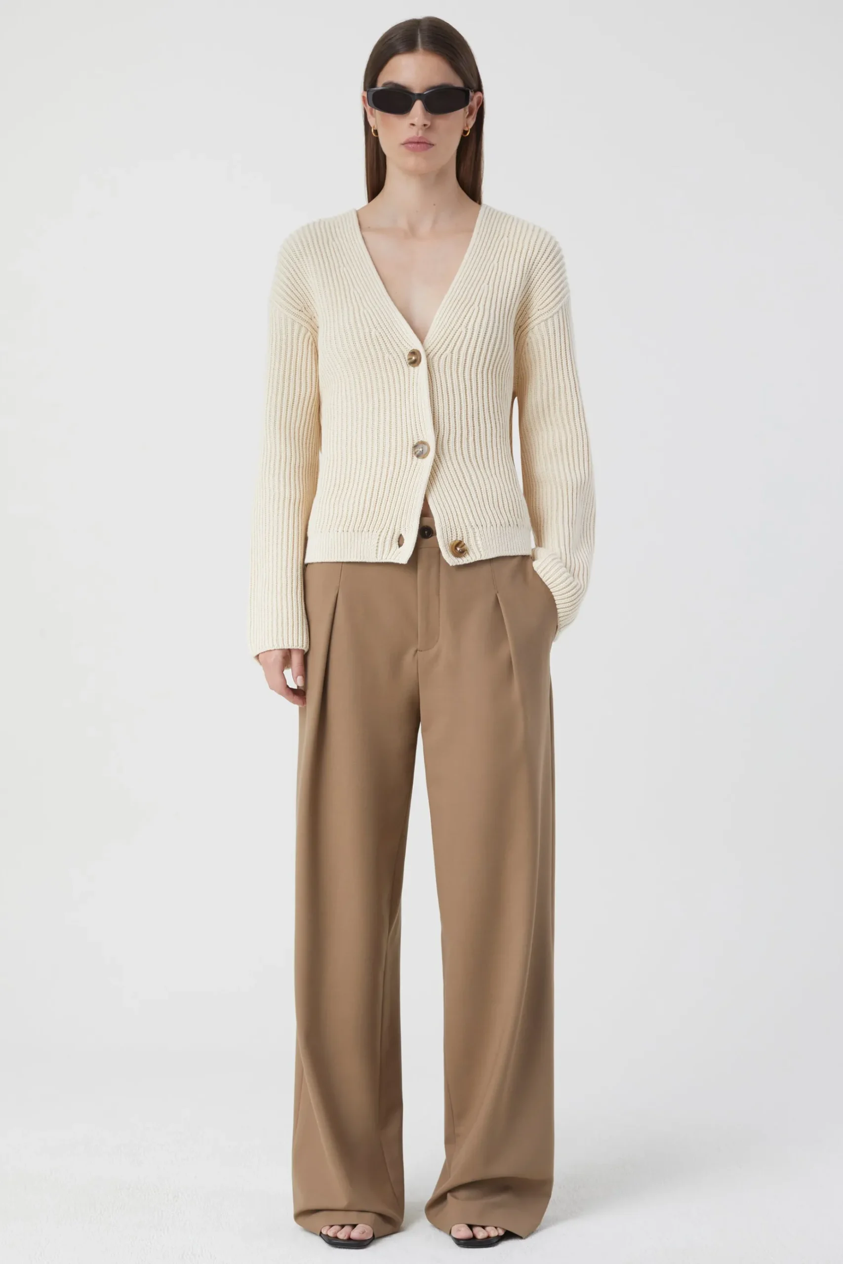 Cardigan En Coton Bio