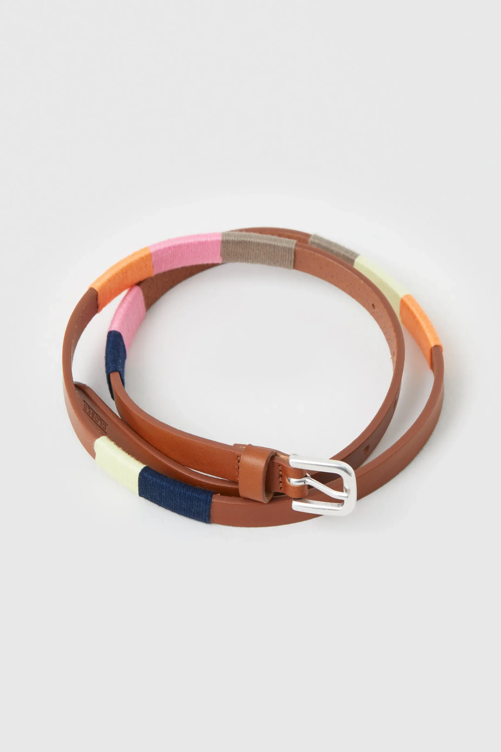 Ceinture De Cuir Enroule