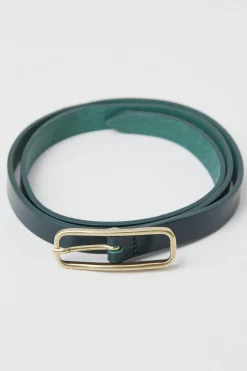 Ceinture En Cuir Etroite