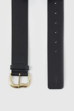 Ceinture En Cuir Lisse
