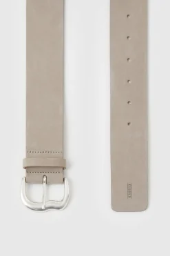 Ceinture En Cuir Nubuk
