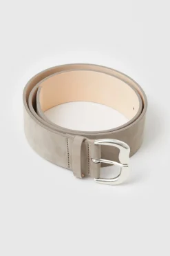 Ceinture En Cuir Nubuk