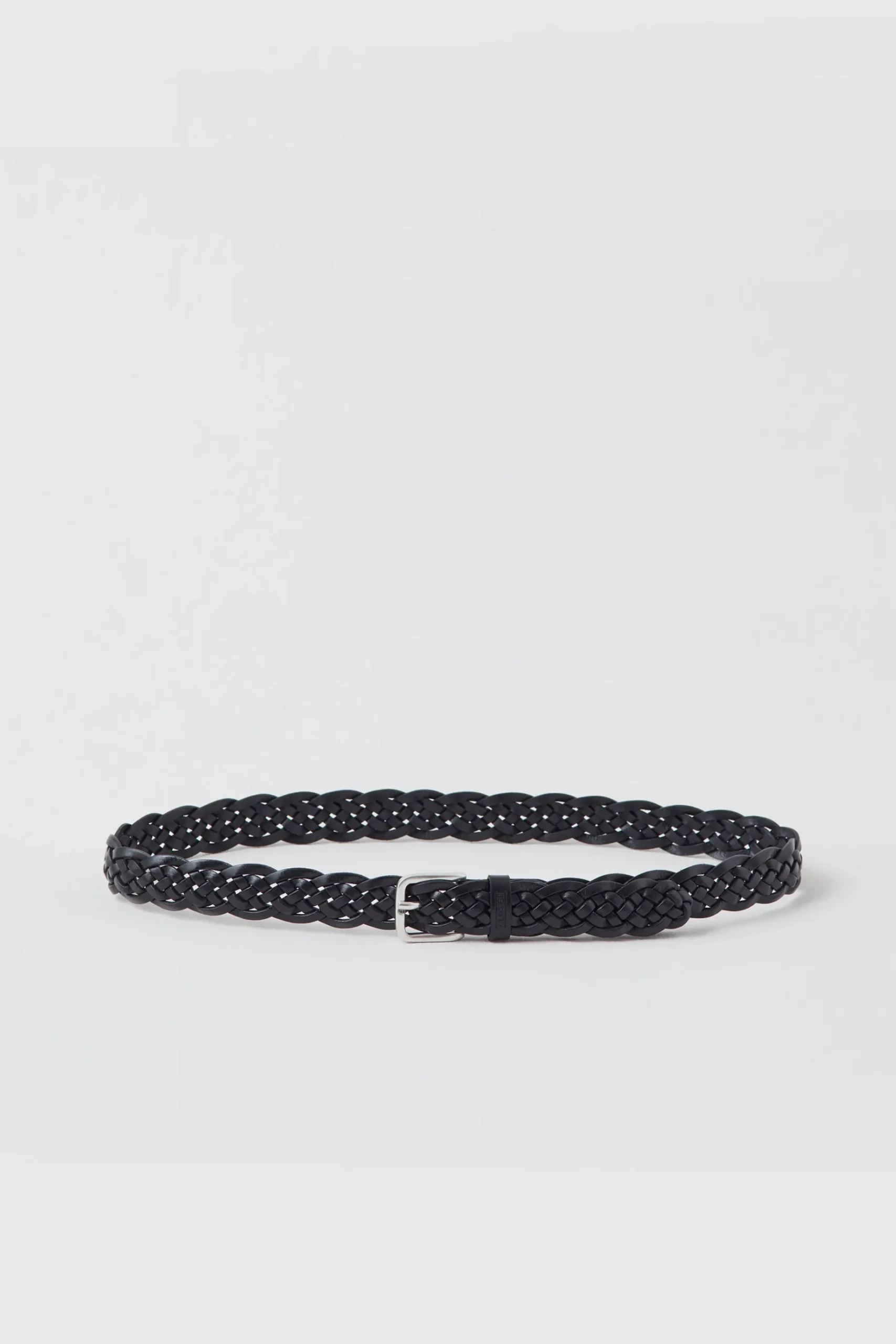 Ceinture En Cuir Tresse