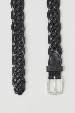 Ceinture En Cuir Tresse