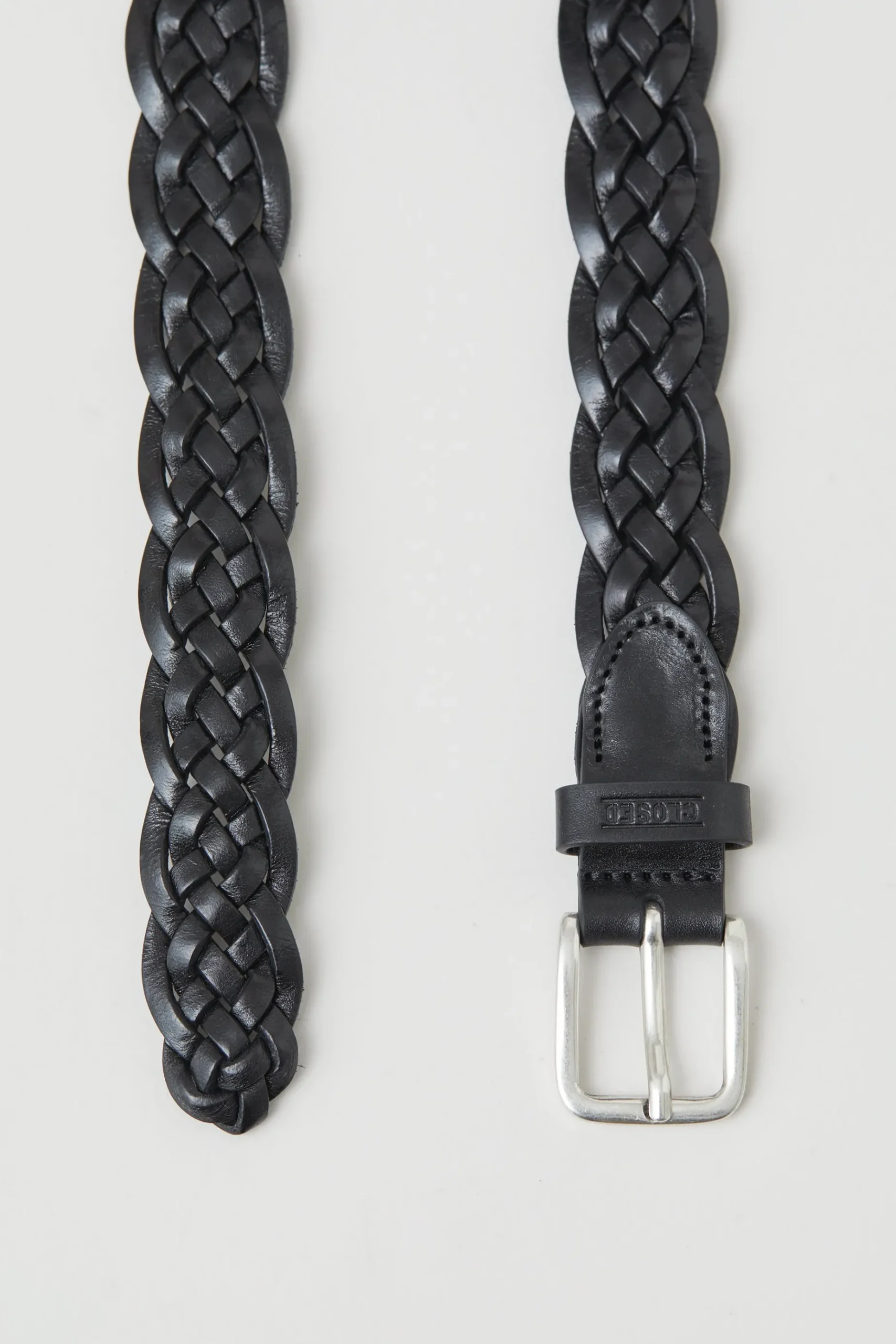 Ceinture En Cuir Tresse