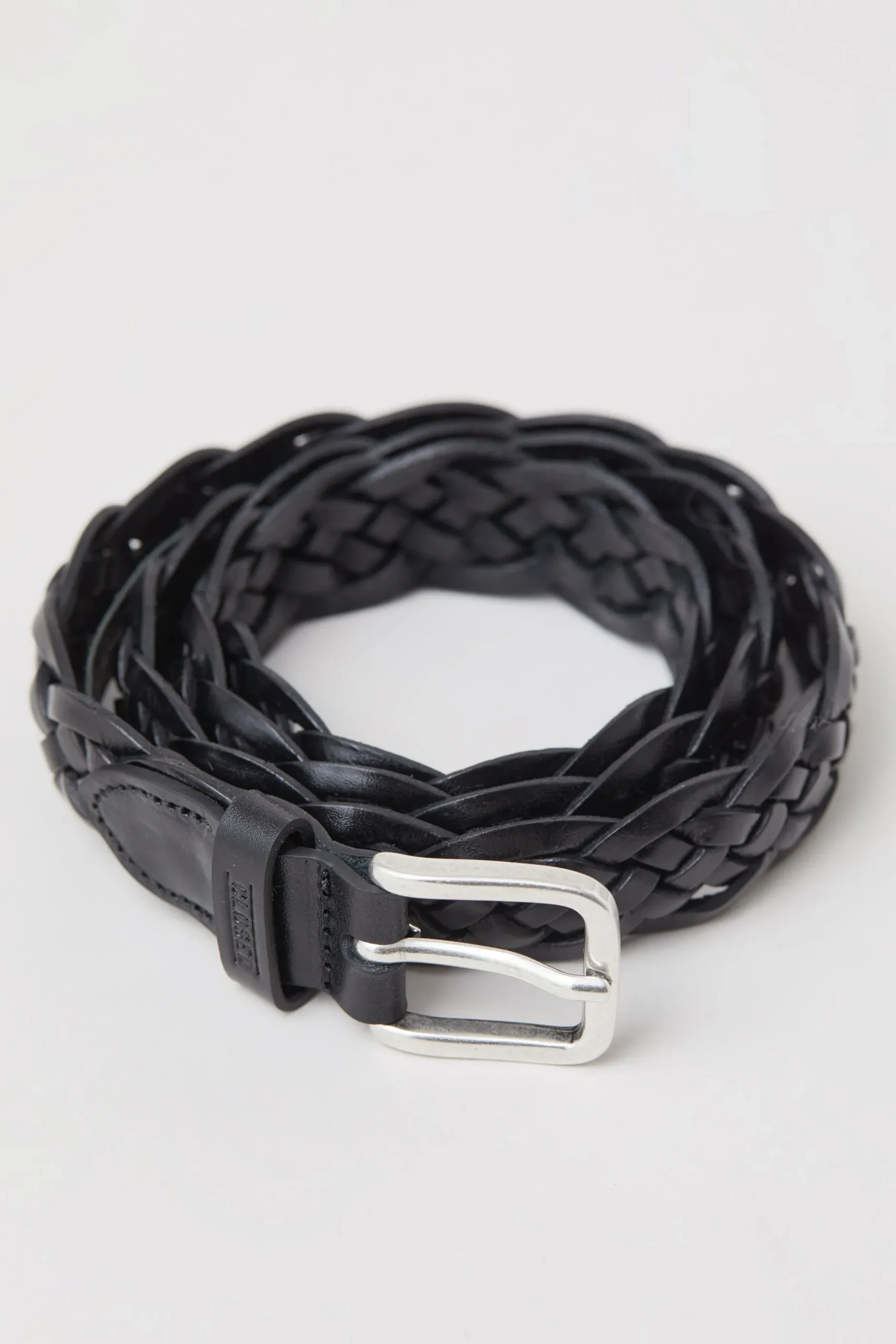 Ceinture En Cuir Tresse