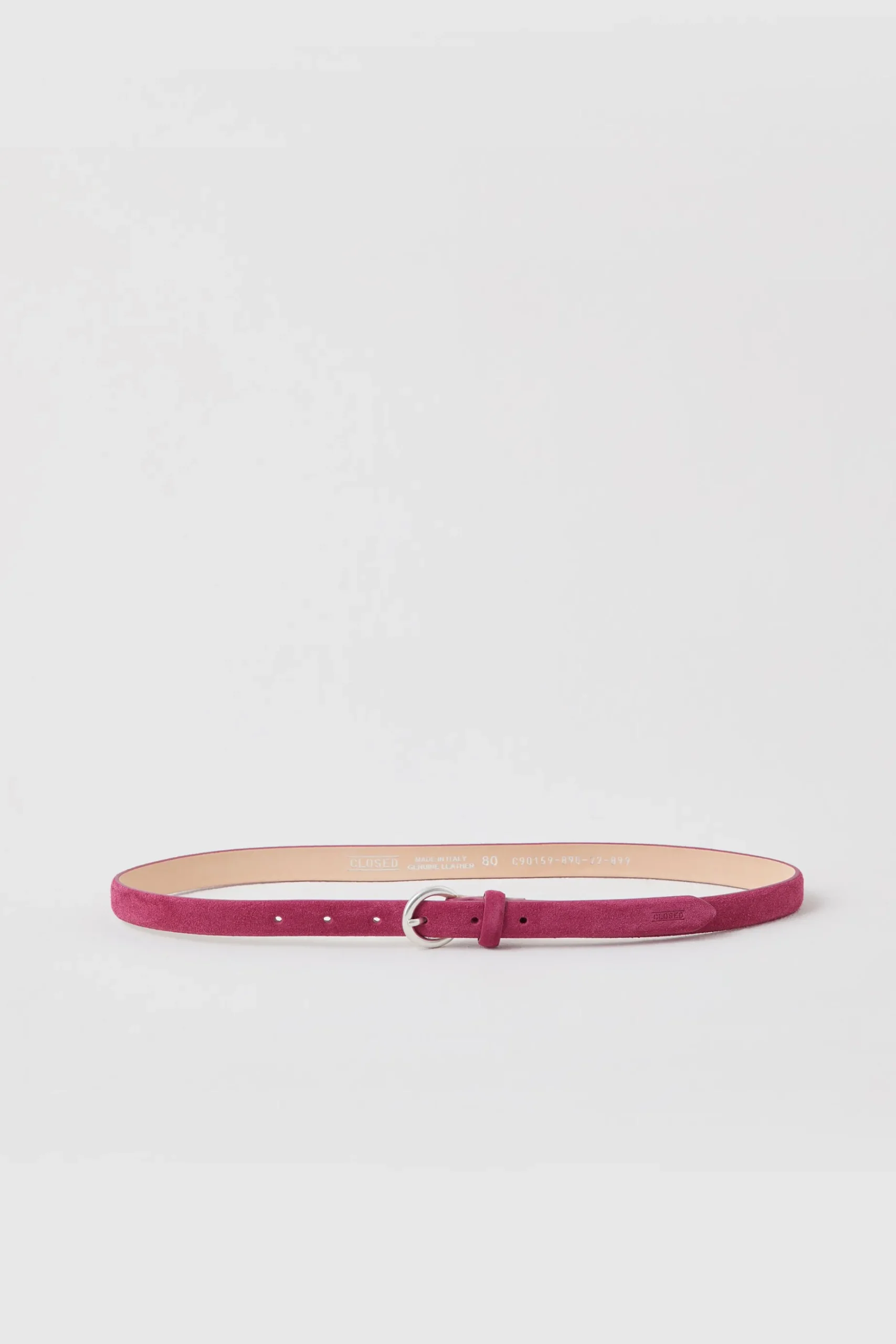 Ceinture En Cuir Velours