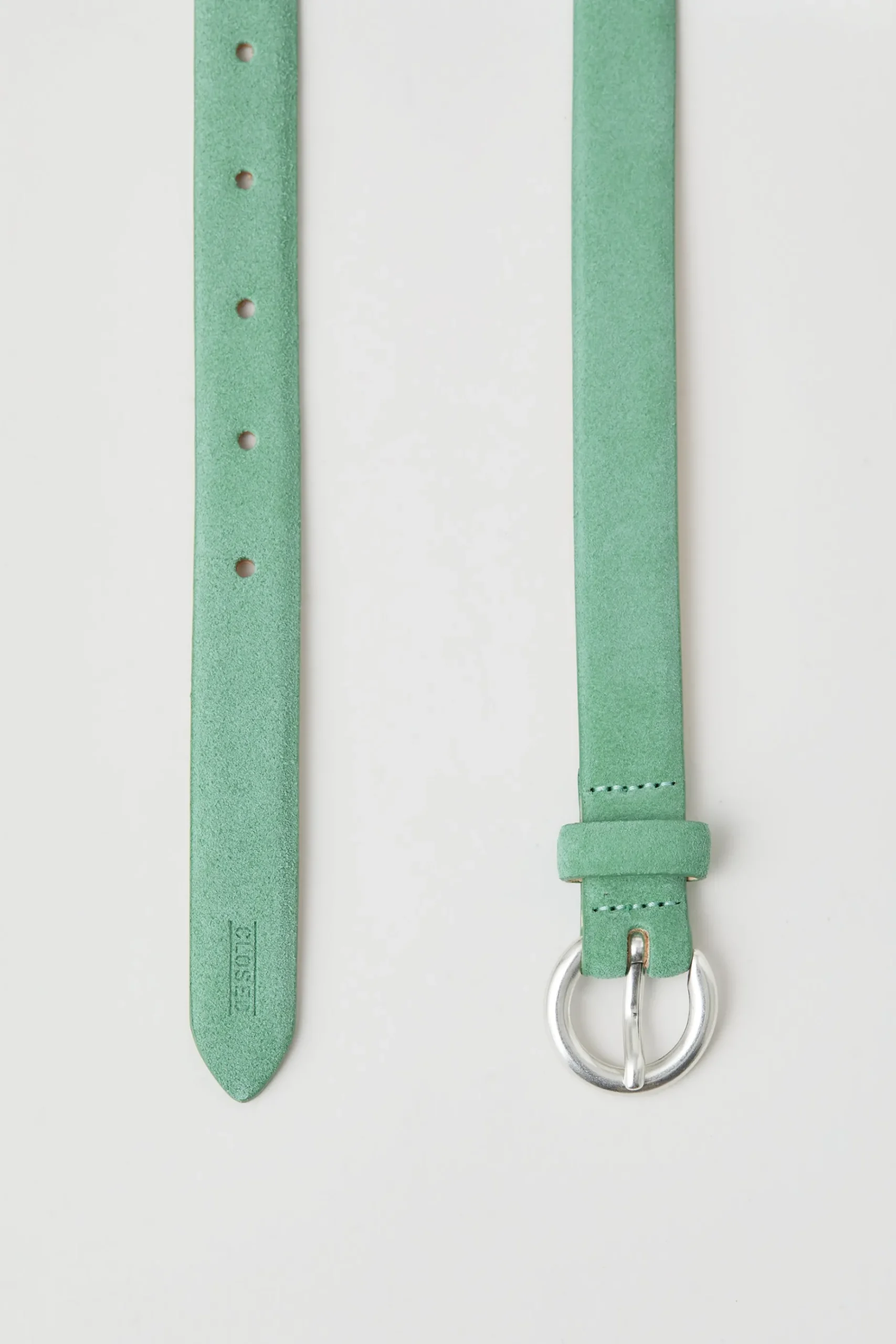 Ceinture En Cuir Velours