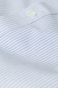 Chemise A Col Montant Avec Rayures