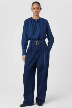 Chemisier En Lin & Coton