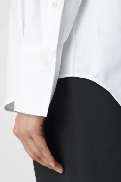 Chemisier-Chemise Avec Col A Pointes Boutonnees