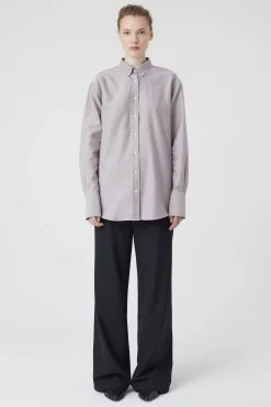 Chemisier-Chemise Avec Col A Pointes Boutonnees