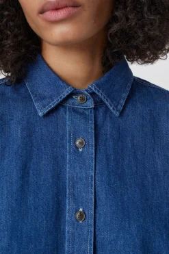 Chemisier-Chemise En Denim
