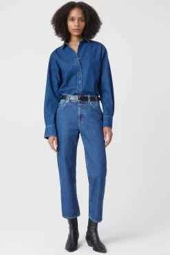 Chemisier-Chemise En Denim