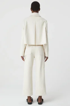 Cropped Canvas Jacket
