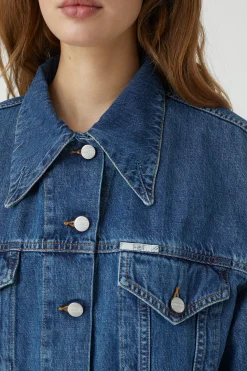 Cropped Denim Jacket