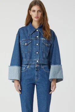 Cropped Denim Jacket