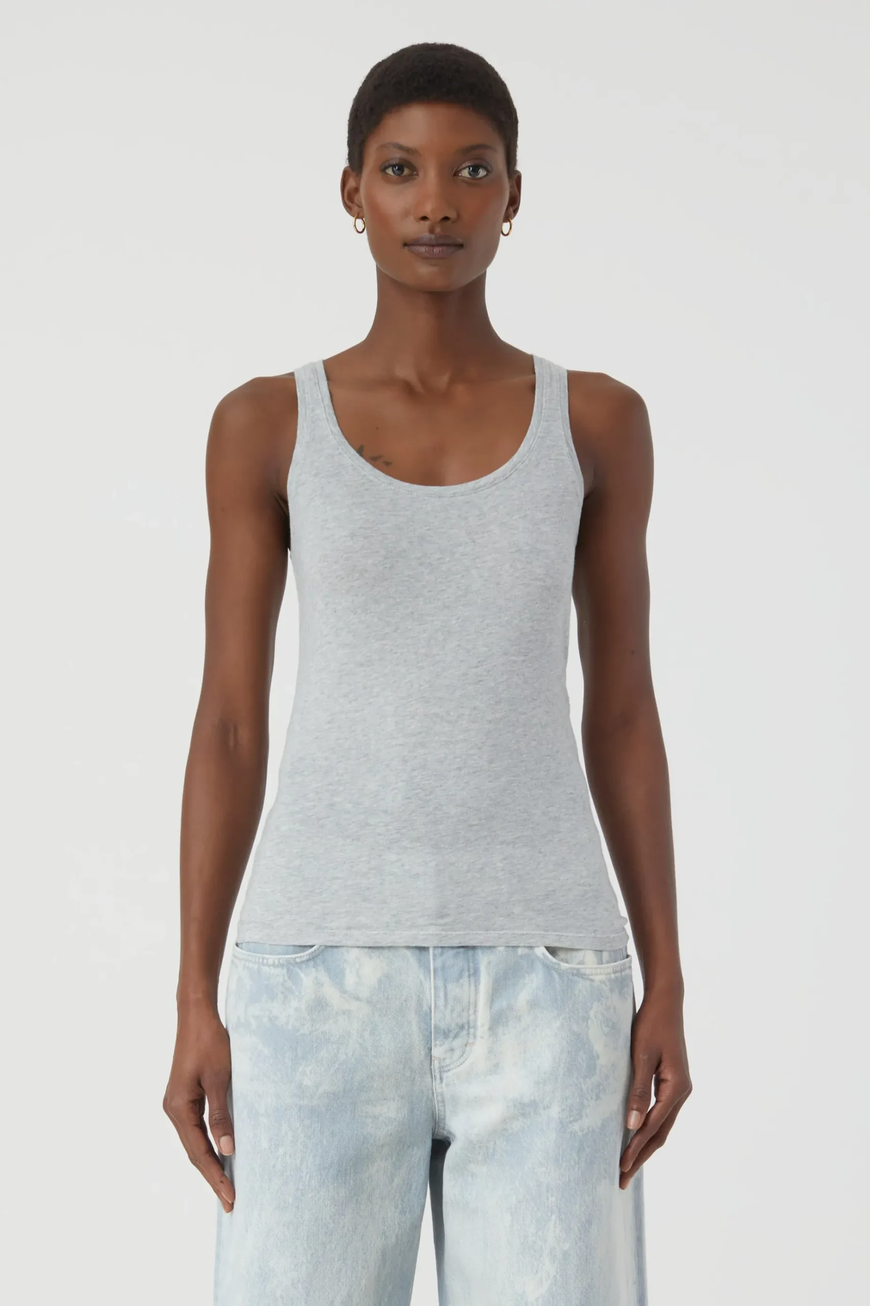 Debardeur En Pur Coton