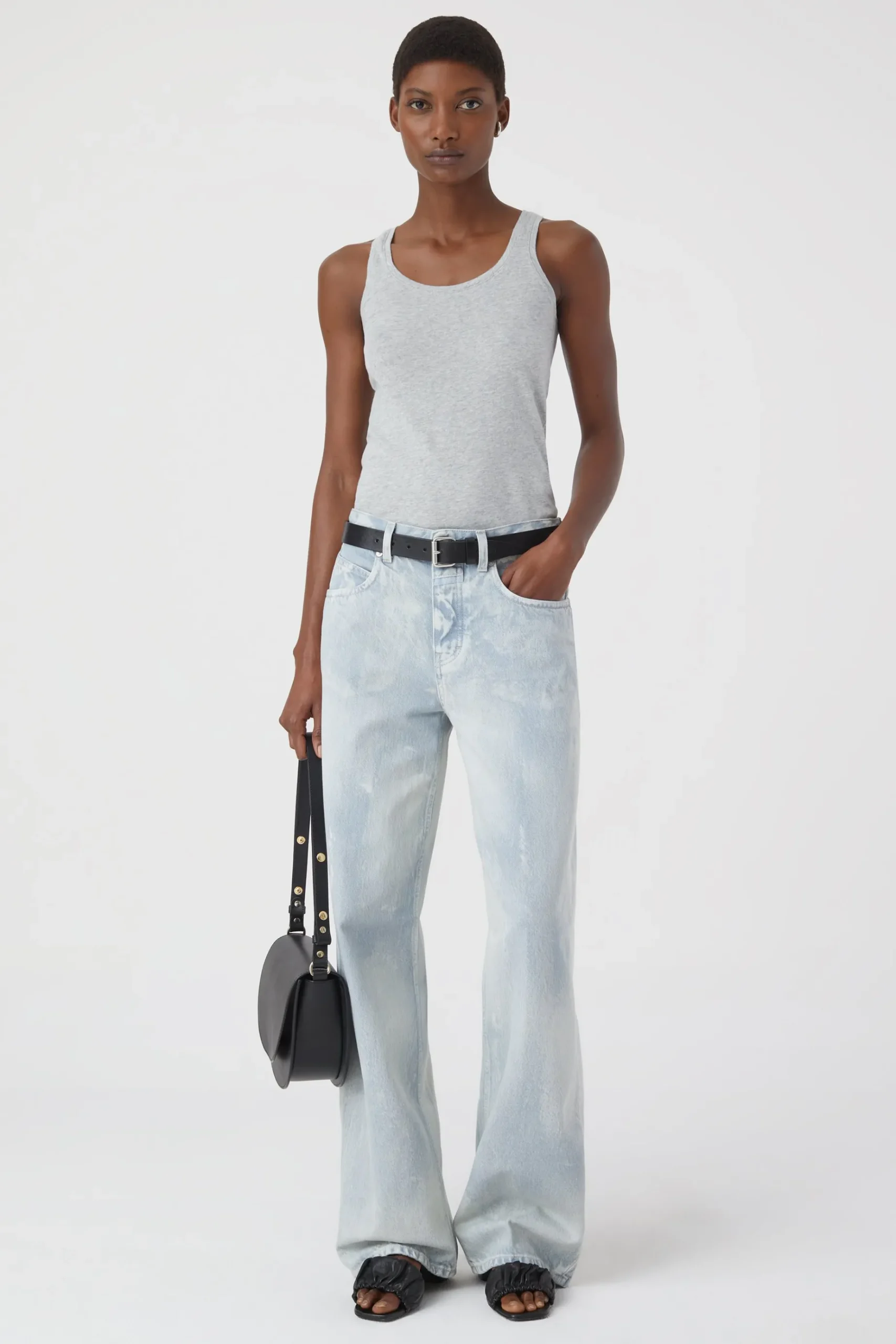 Debardeur En Pur Coton