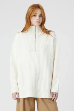 Laine Pullover A Col Roule