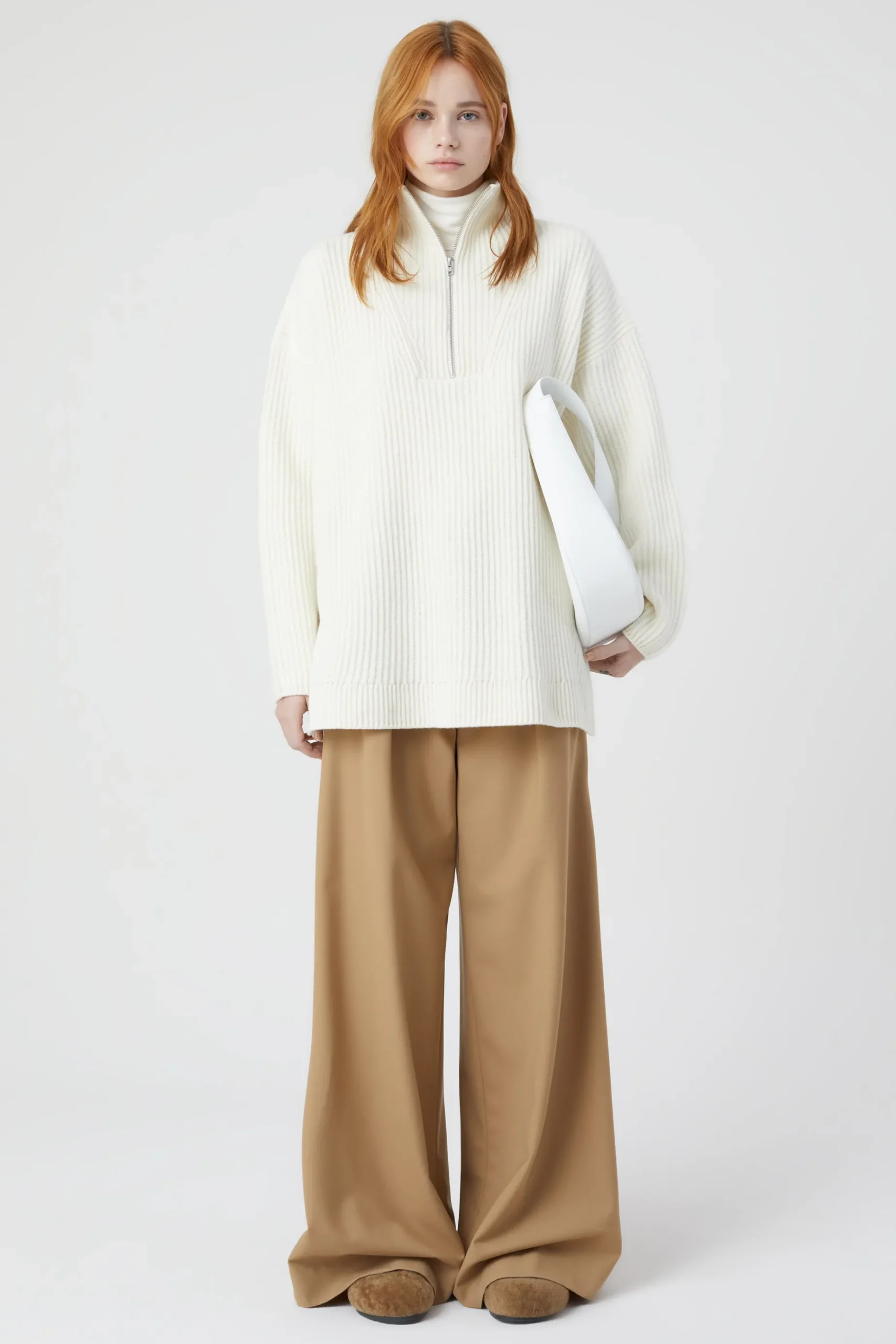 Laine Pullover A Col Roule