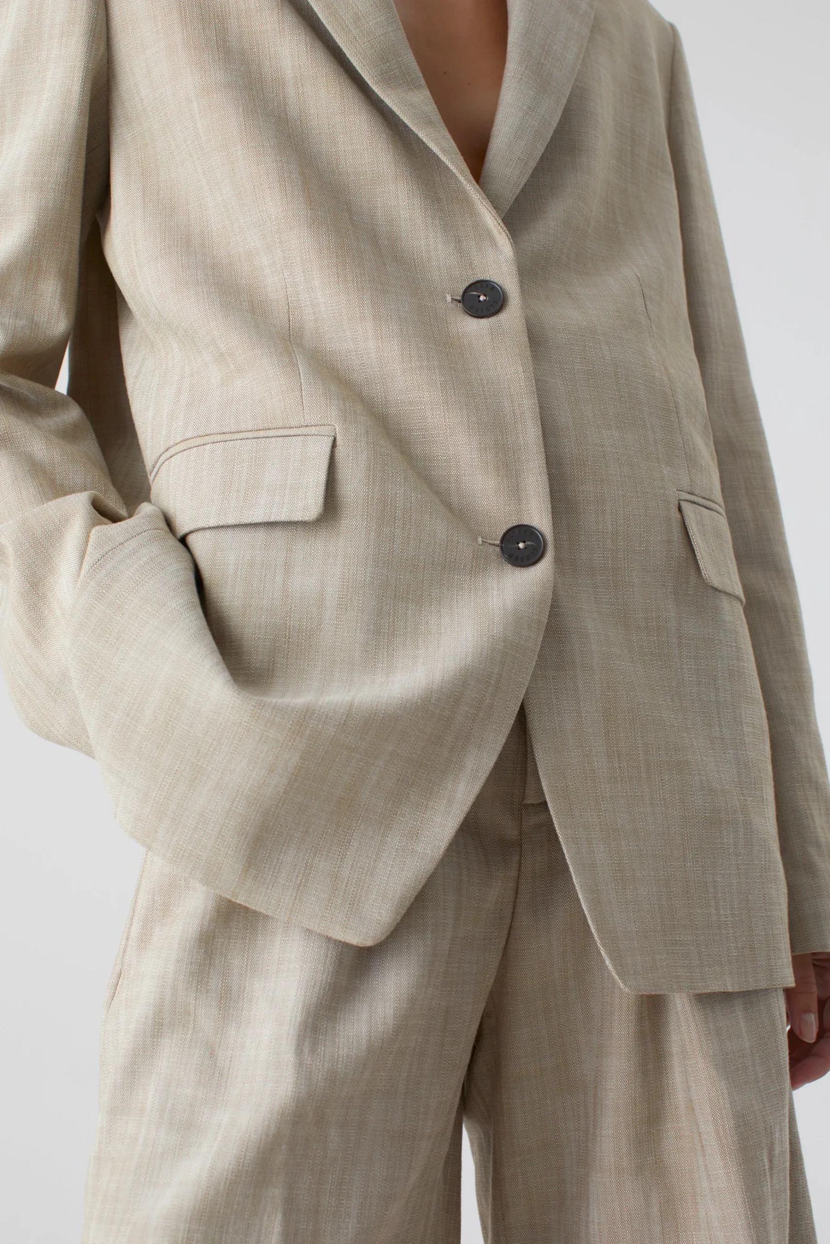 Lola Blazer En Melange Viscose