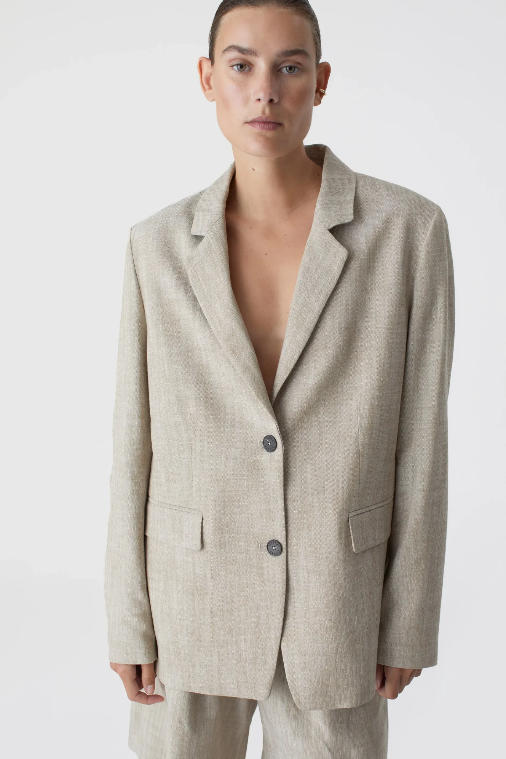 Lola Blazer En Melange Viscose