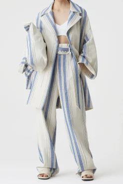 Manteau Oversized En Serge