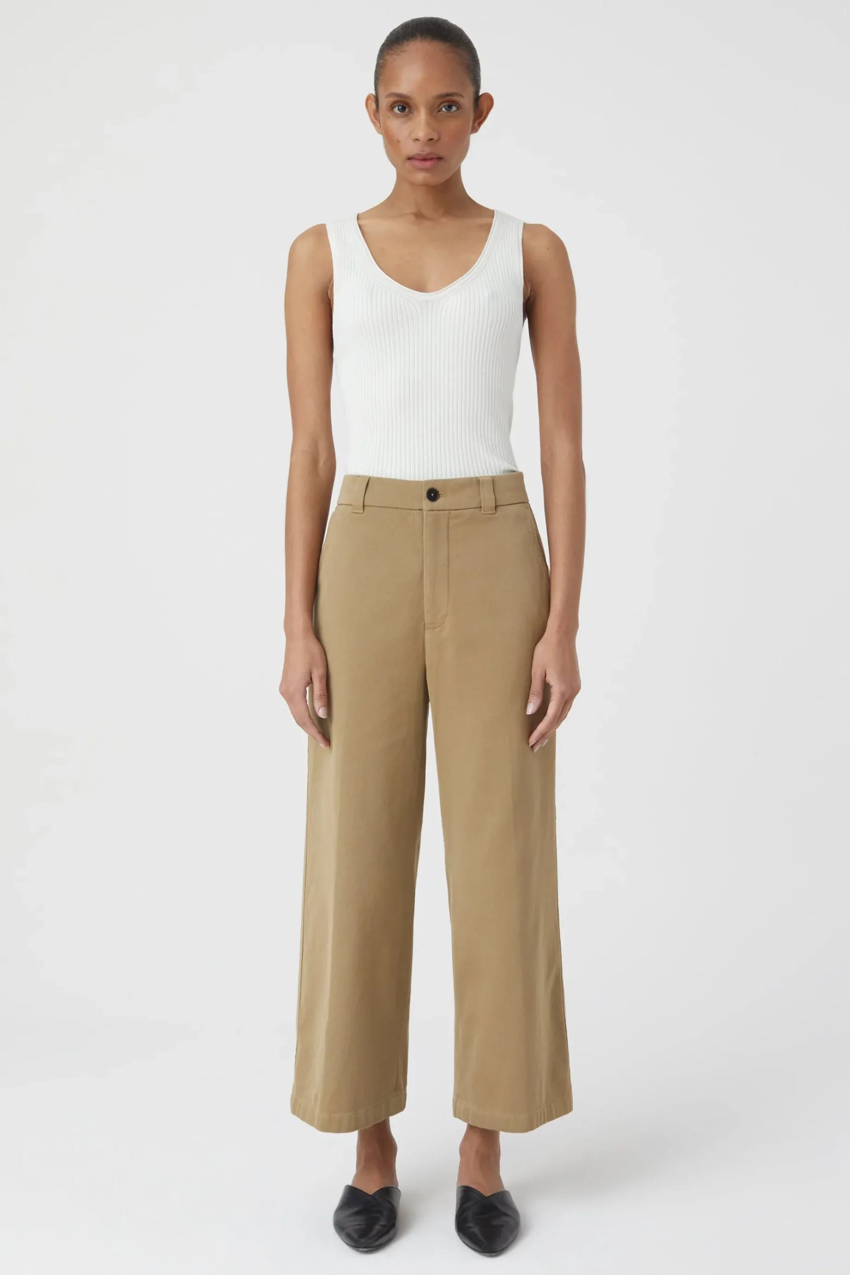 Pantalon En Coton Organique Barton