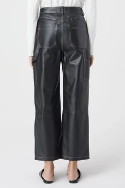 Pantalon En Cuir Neige