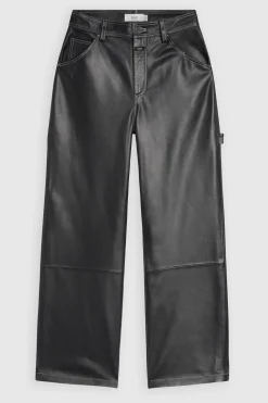 Pantalon En Cuir Neige