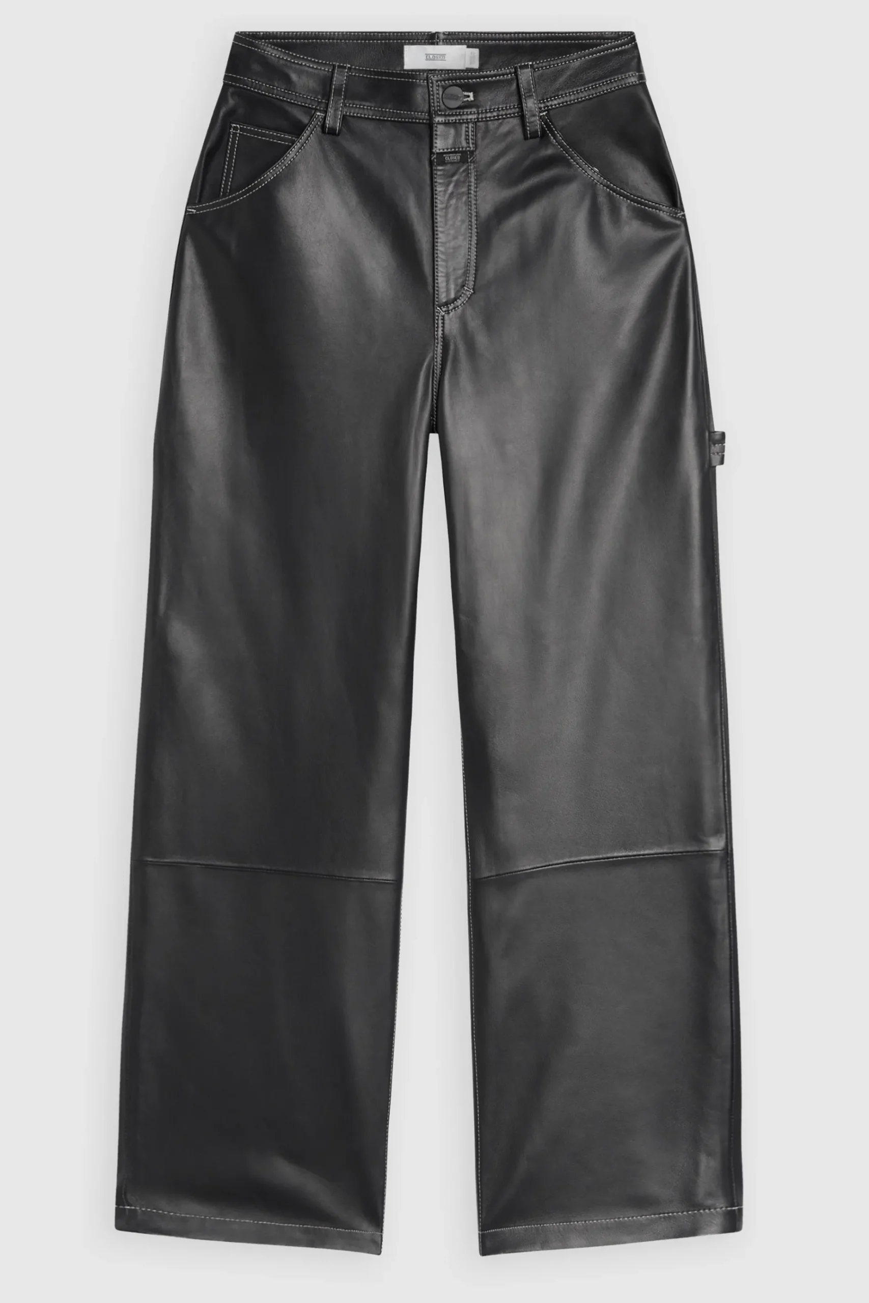 Pantalon En Cuir Neige