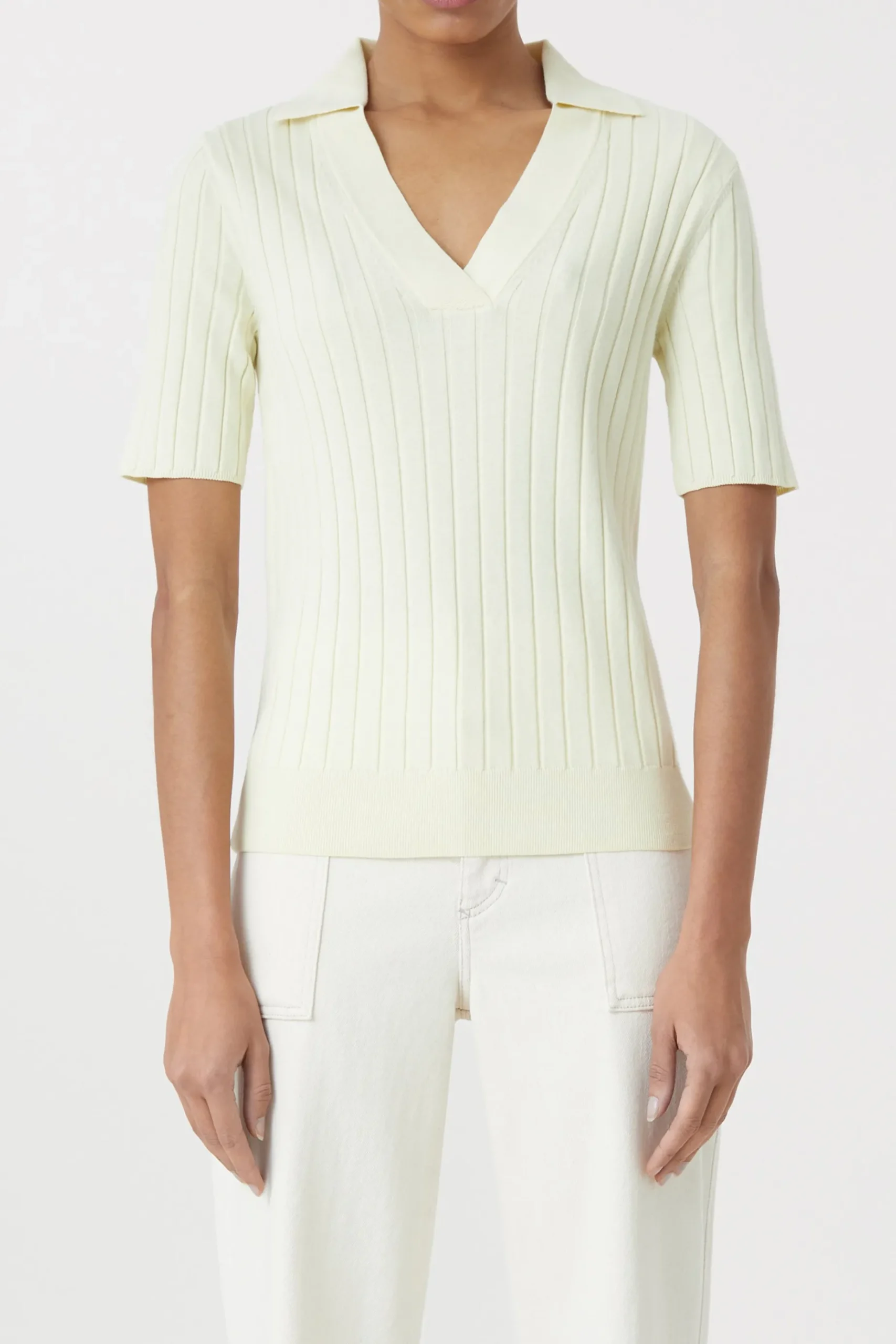Polo Shirt En Maille