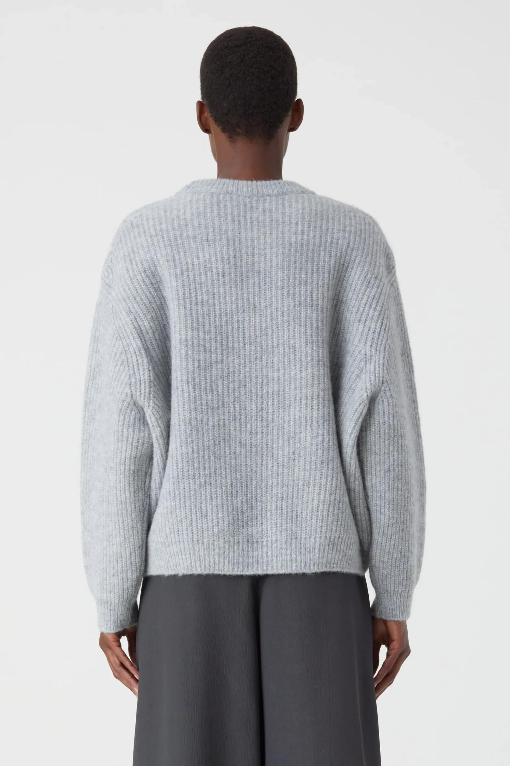 Pull Col Rond Alpaga Mix