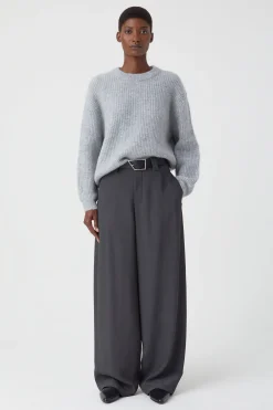 Pull Col Rond Alpaga Mix