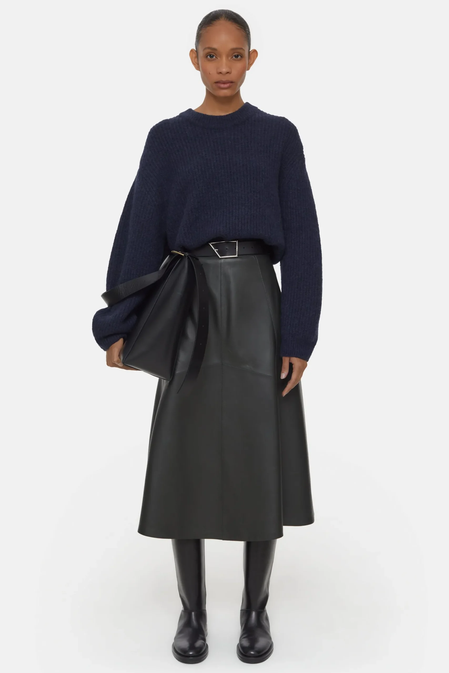 Pull Col Rond Alpaga Mix