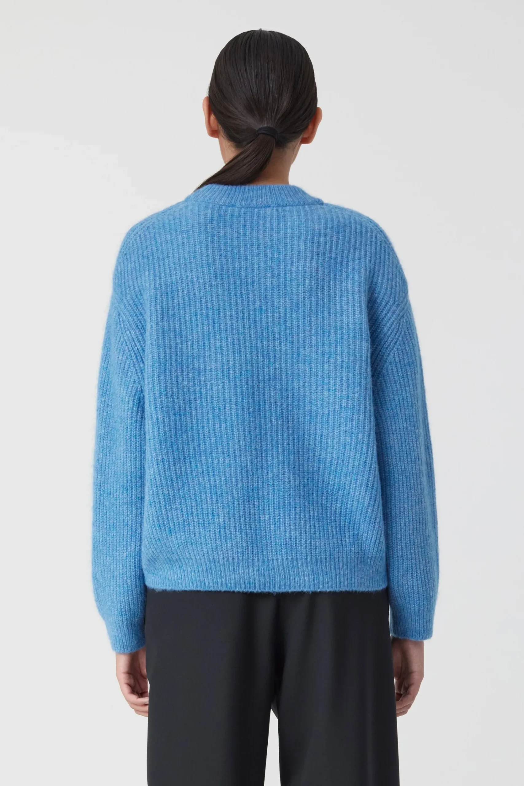 Pull Col Rond Alpaga Mix