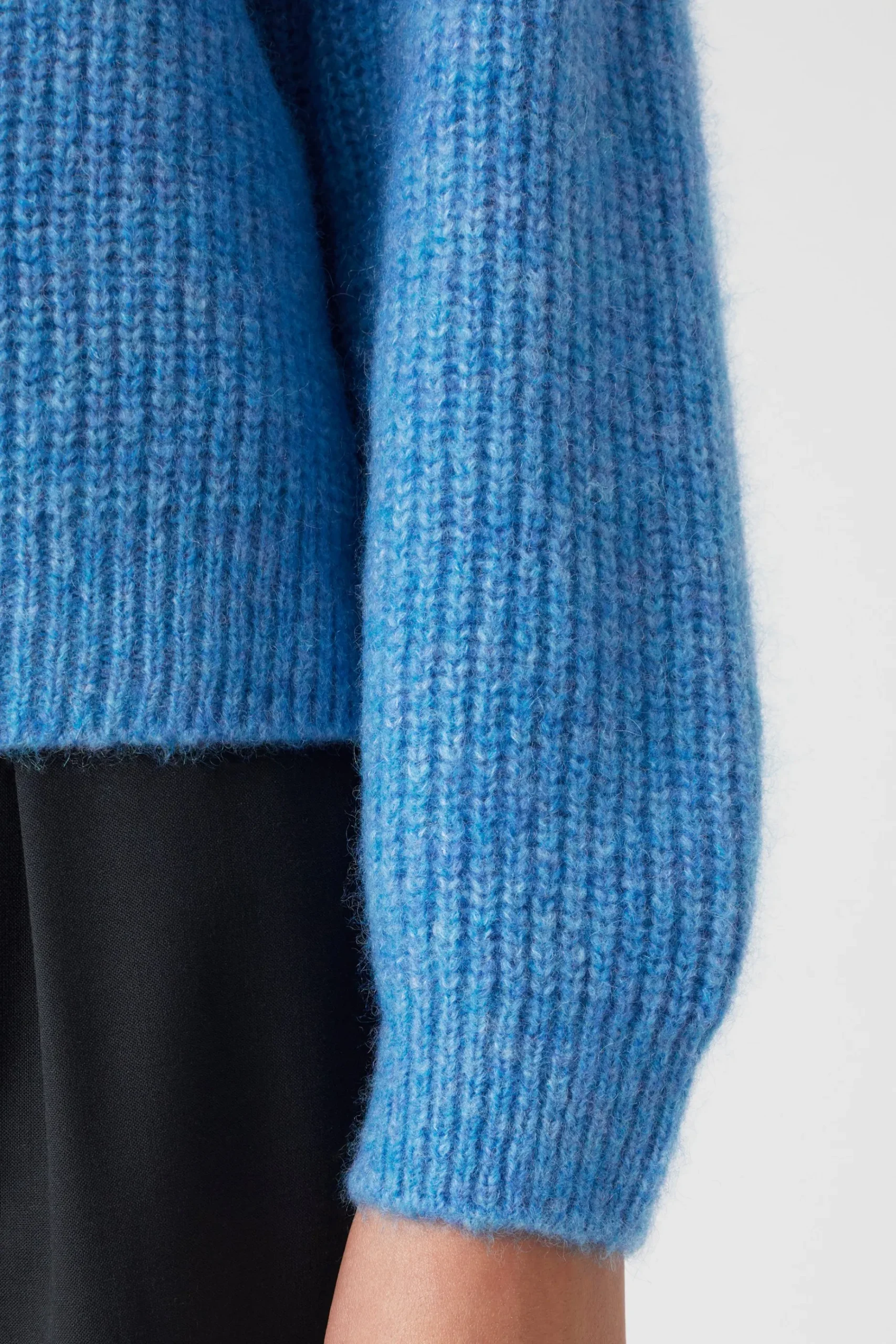 Pull Col Rond Alpaga Mix