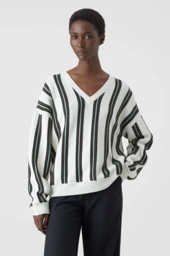 Pull En Tricot A Rayures