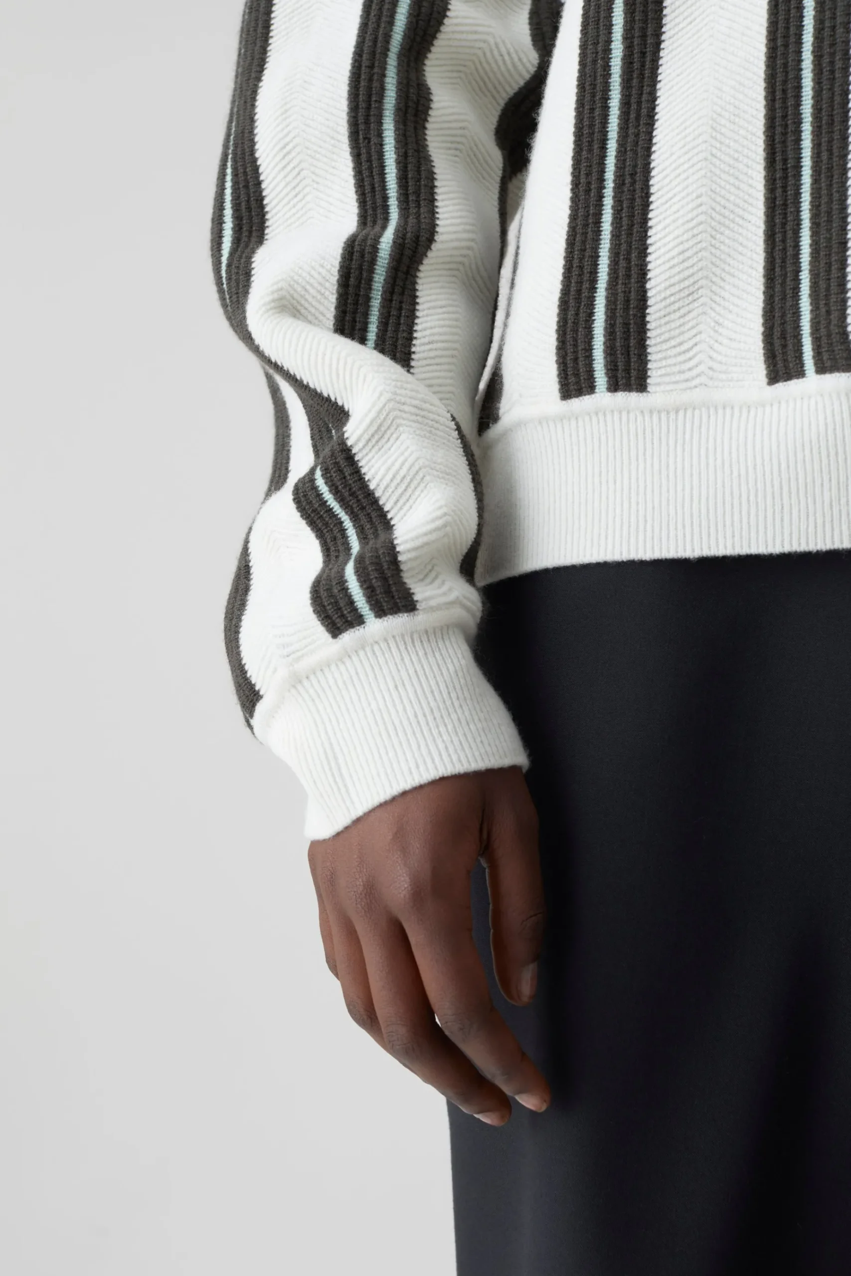 Pull En Tricot A Rayures