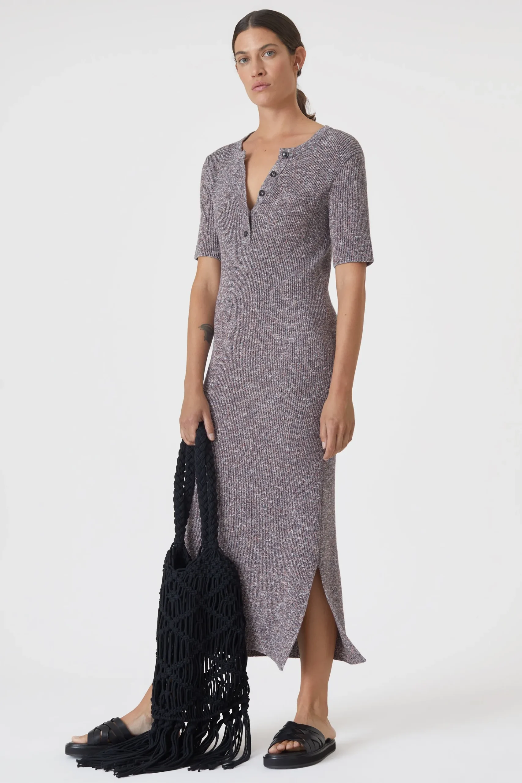 Robe En Maille De Mouline