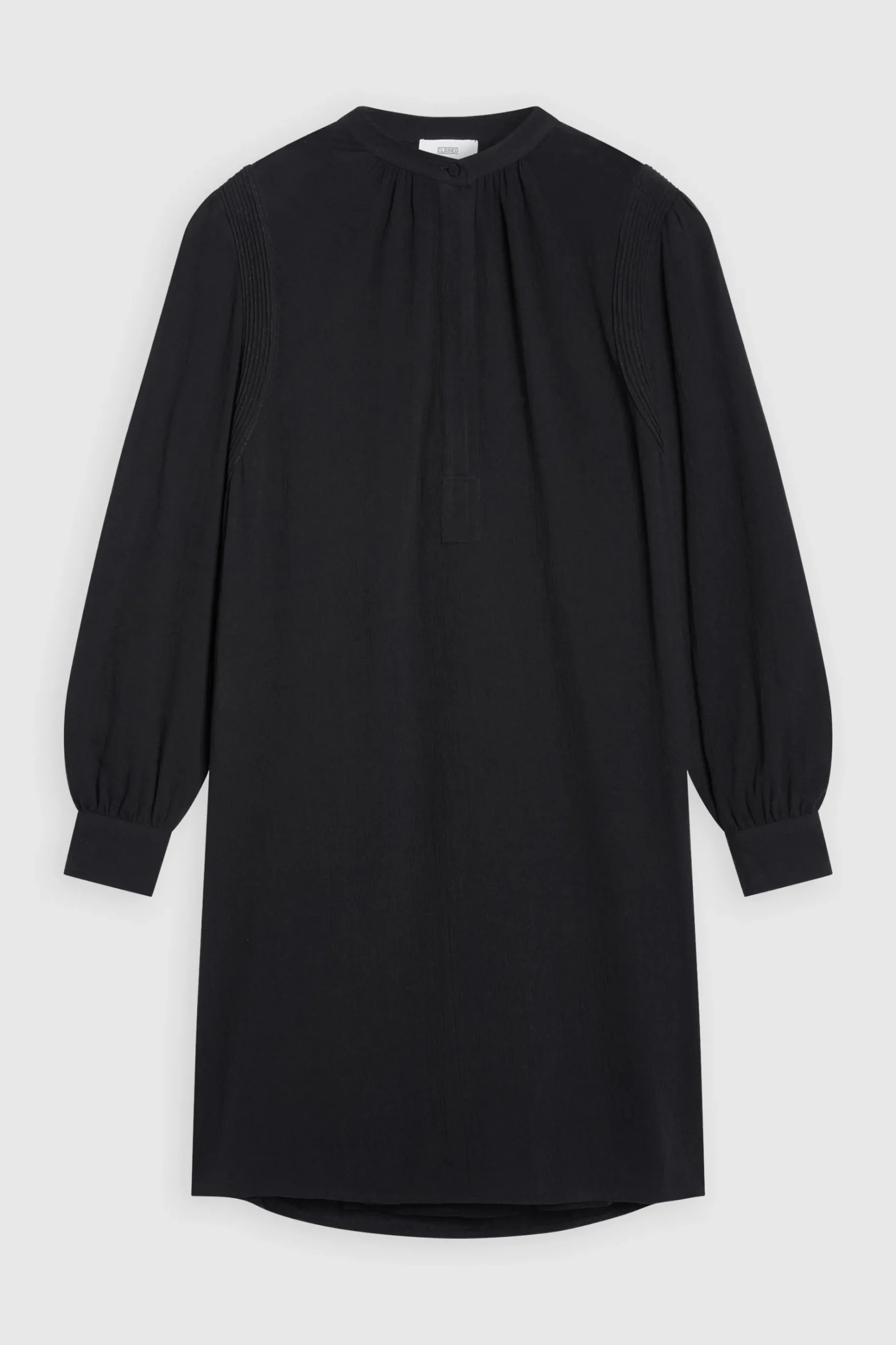 Robe En Tissu Crepe-Coton